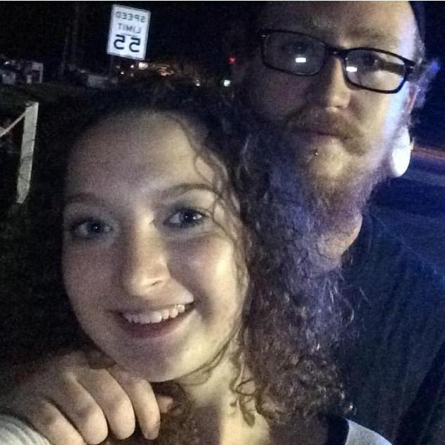 This is a photo from their first 4th of July spent together.