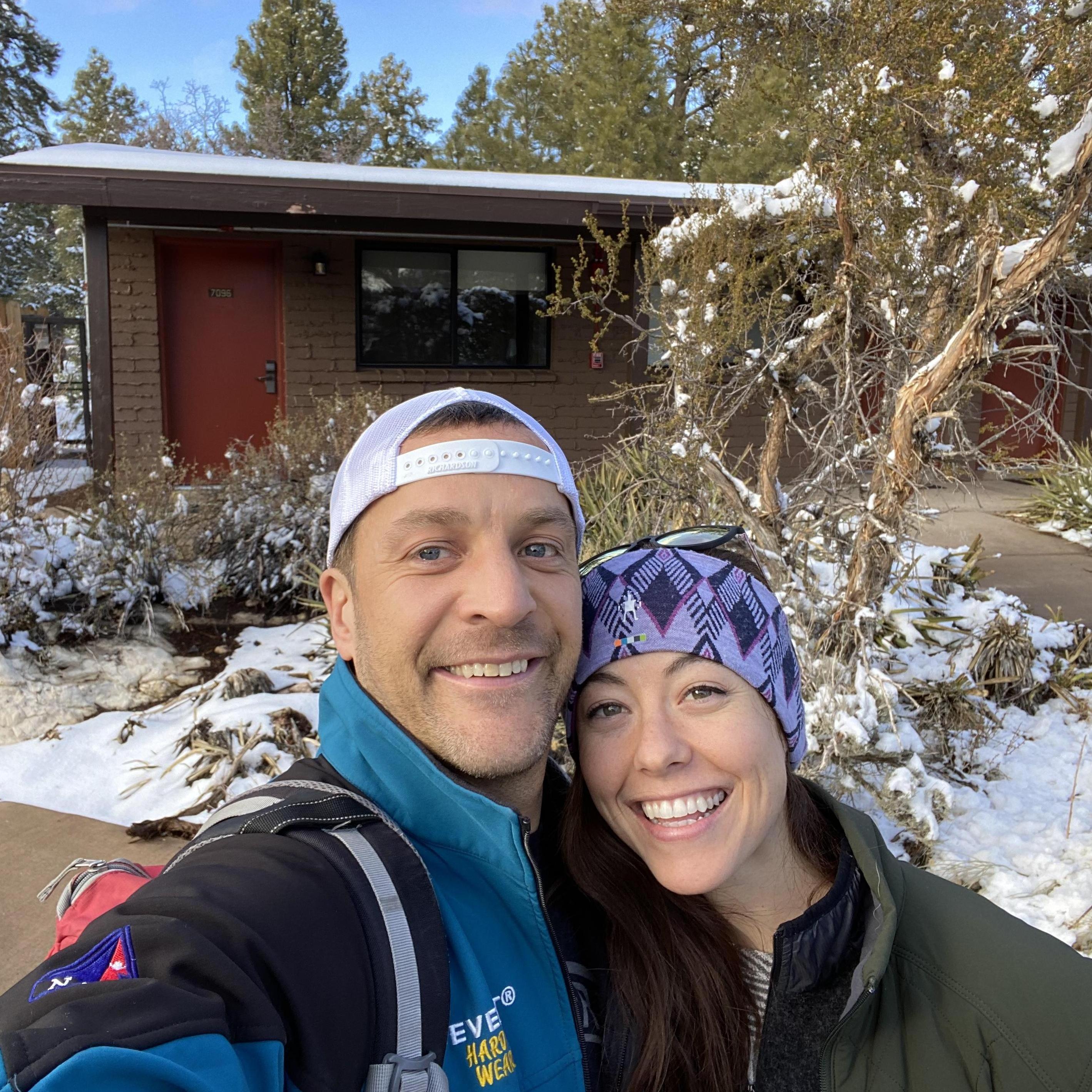 The day before heading into the Grand Canyon
