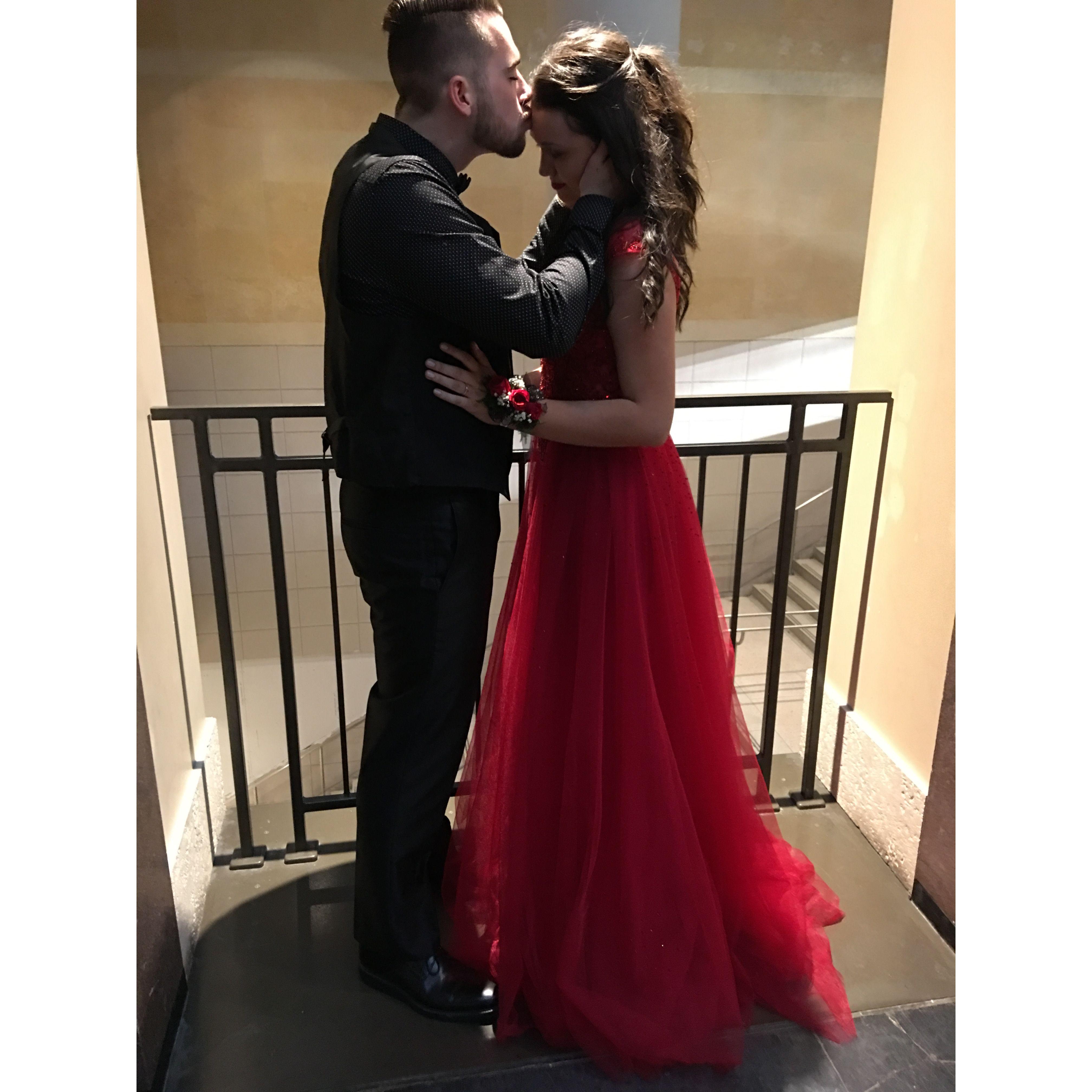 Chad's senior prom- 2018