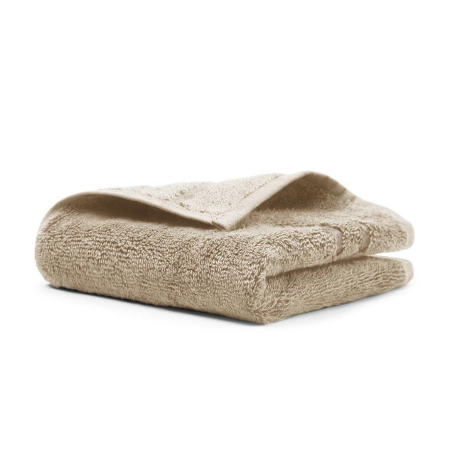 Cariloha Washcloth | Stone | 12"x12" | Turkish Cotton & Viscose Material Blend | Extra Smooth, Odor Resistant and Highly Absorbent