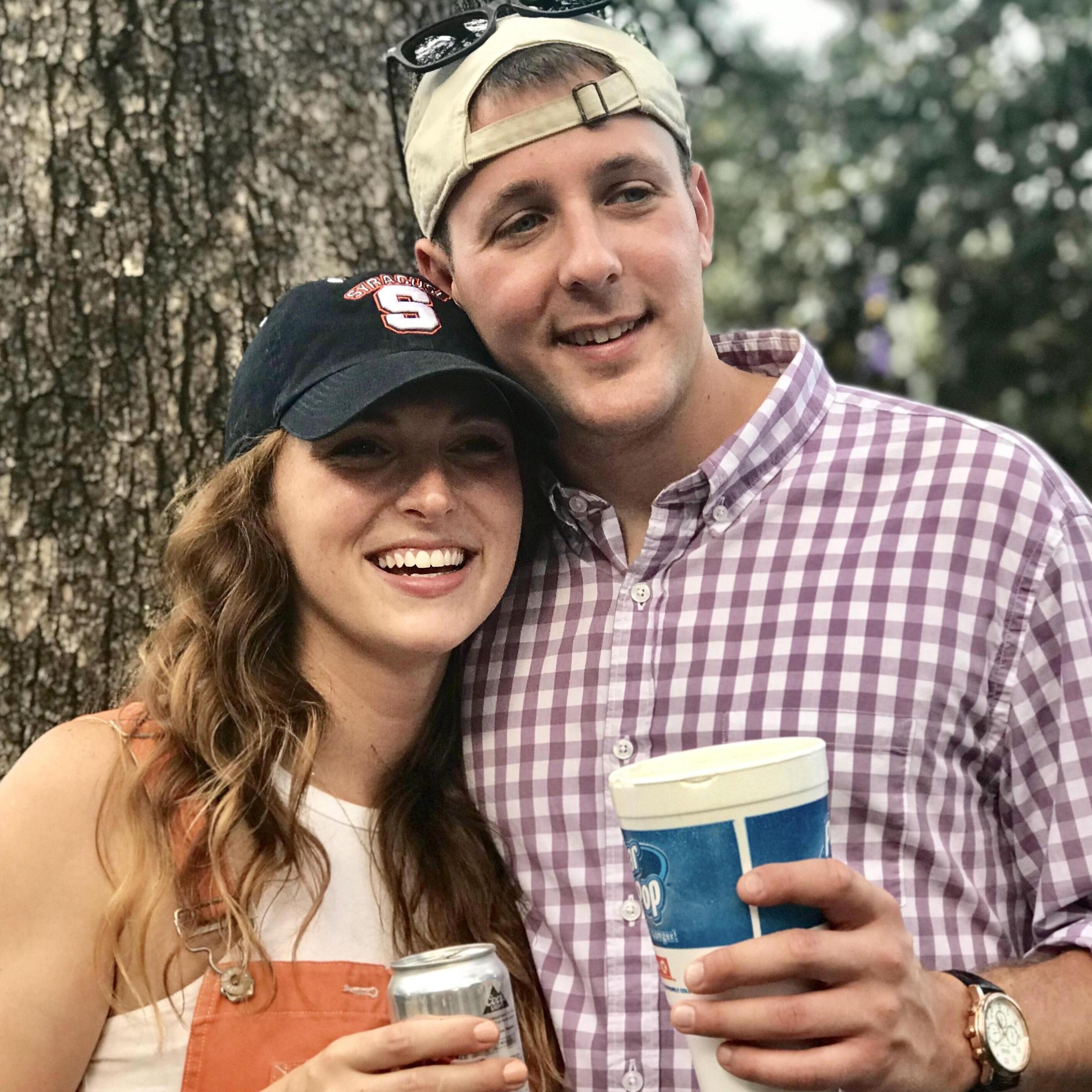 As Syracuse and LSU alumni respectively, Kait and Chris jumped at the opportunity to attend a football game when the two played each other.