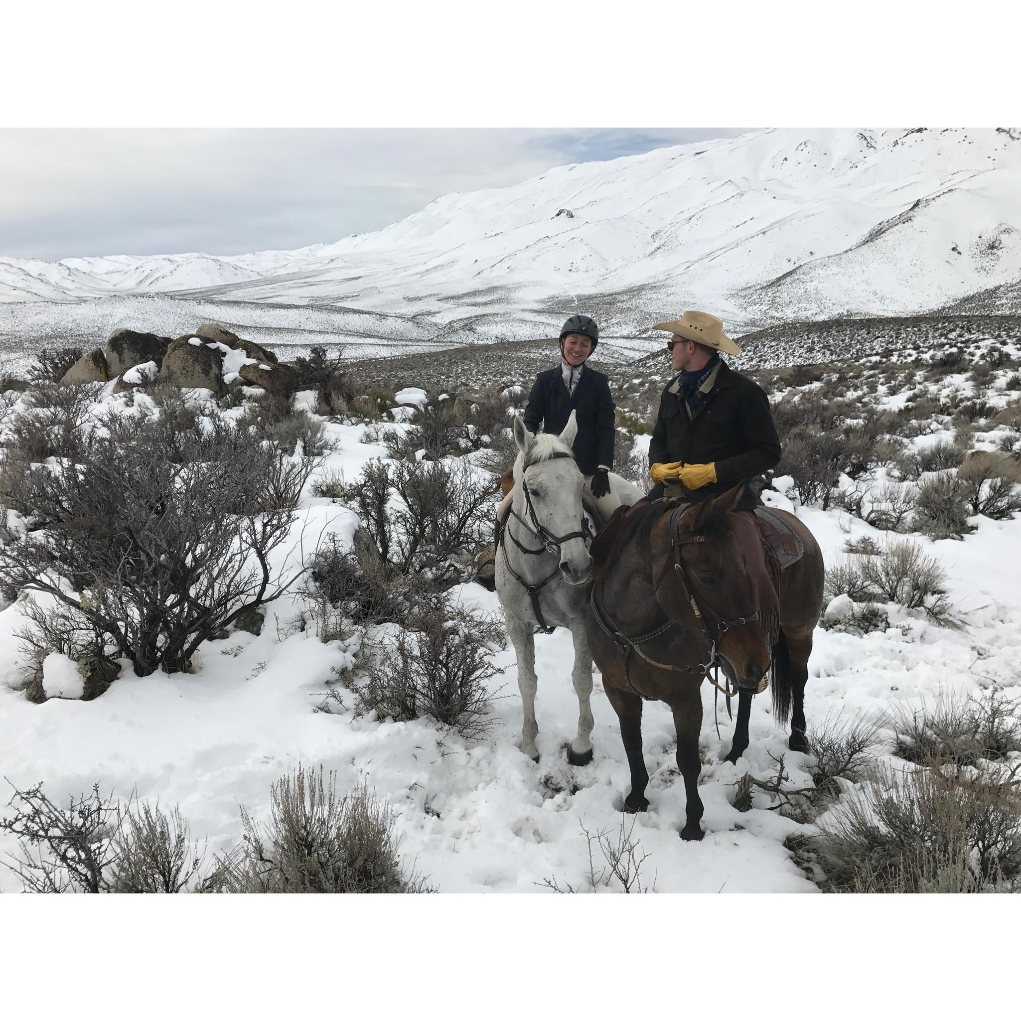 Riding in Reno, Nevada