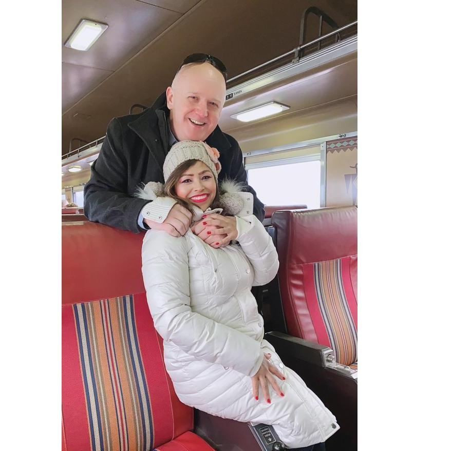 Valentine's Day train trip.