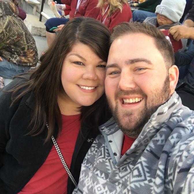 Football fun at Zac's alma mater, Troy!