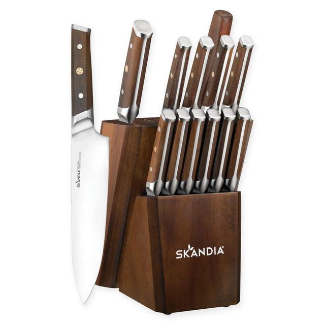 Skandia Harley 14-Piece Knife Block Set in Acacia