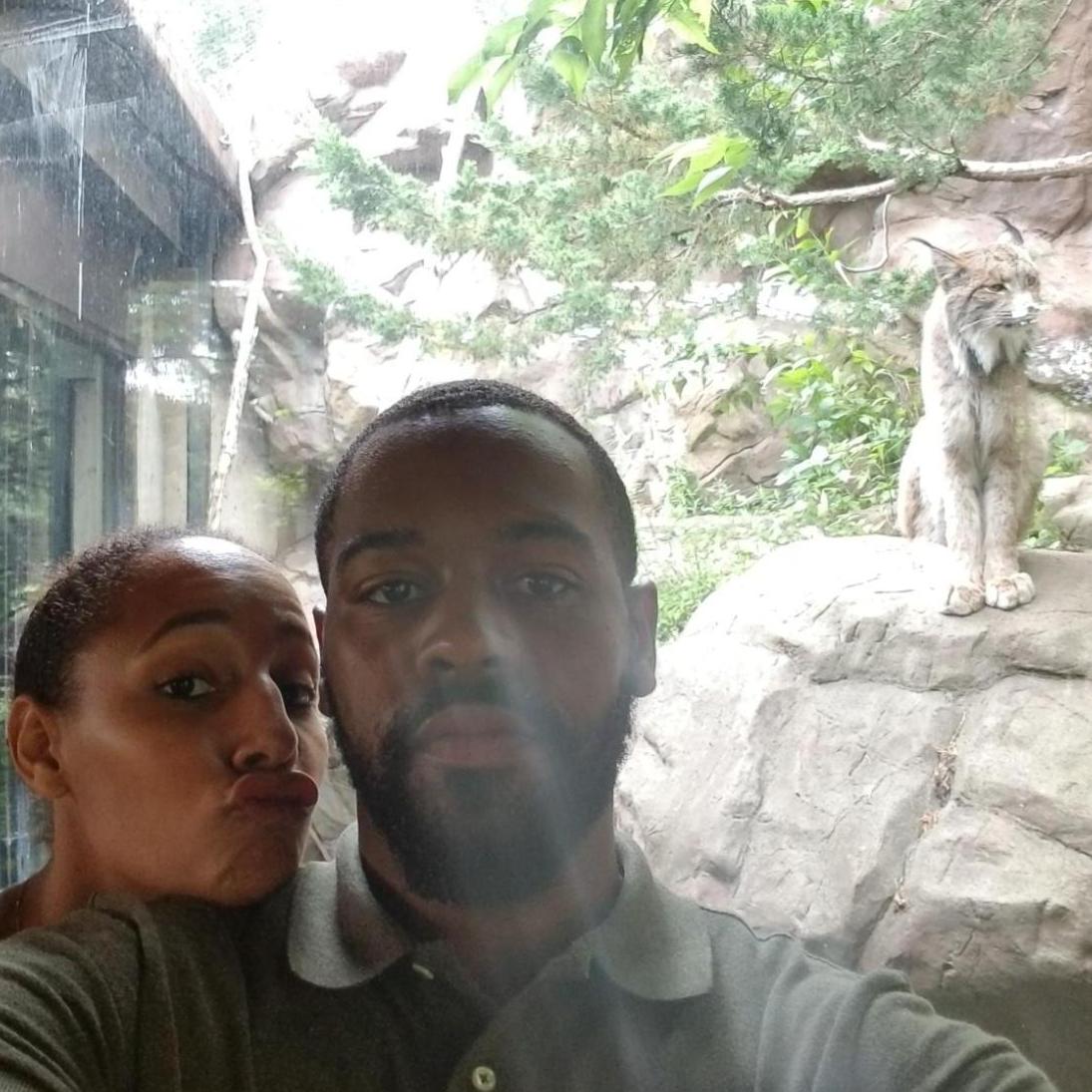 Our favorite date is at the zoo