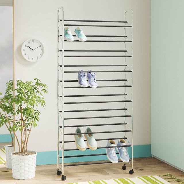 Wayfair Basics® 50 Pair Shoe Rack