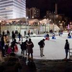 Ice Skating at Manhattan Square