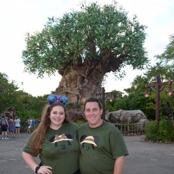 Our first Disney trip together at Sarah's favorite park- Animal Kingdom!