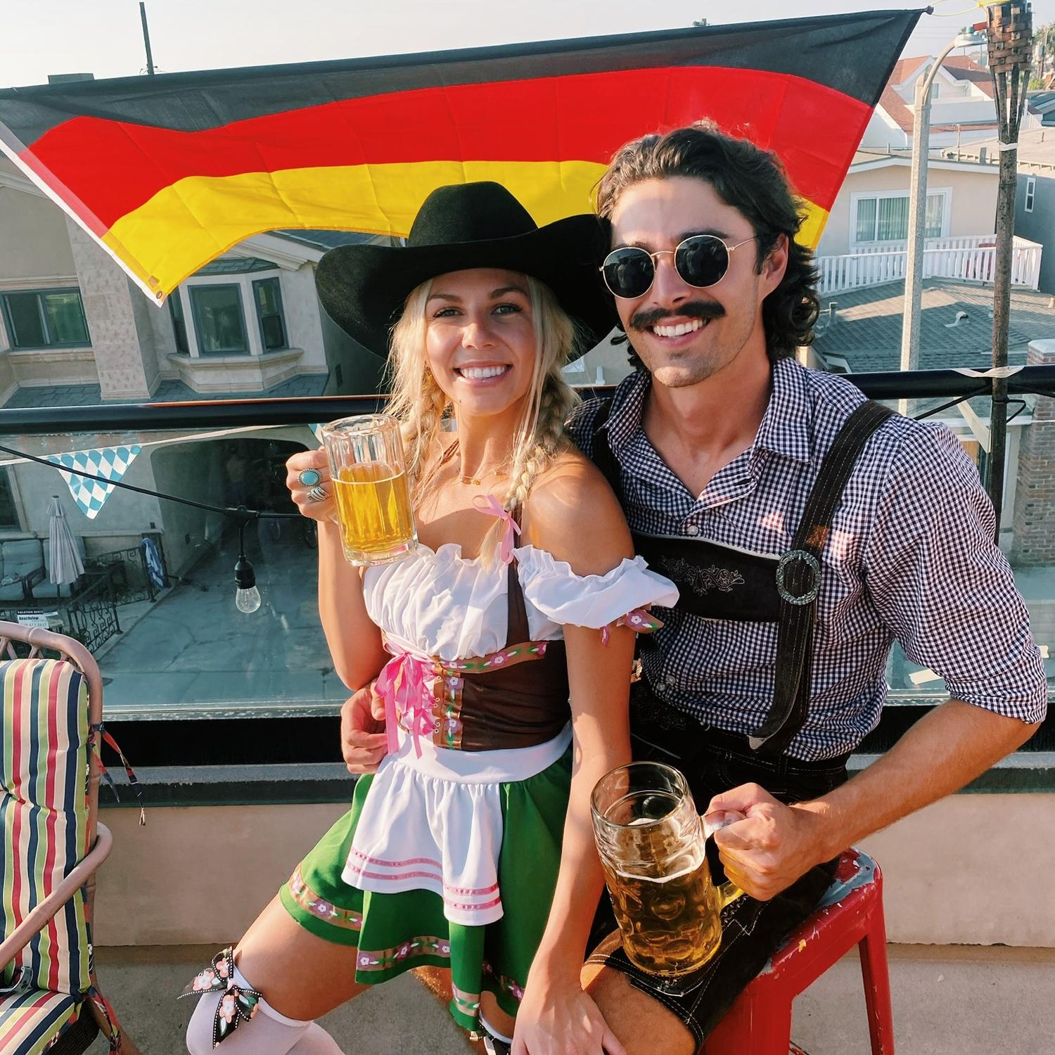 Going instagram official at the Oktoberfest party
