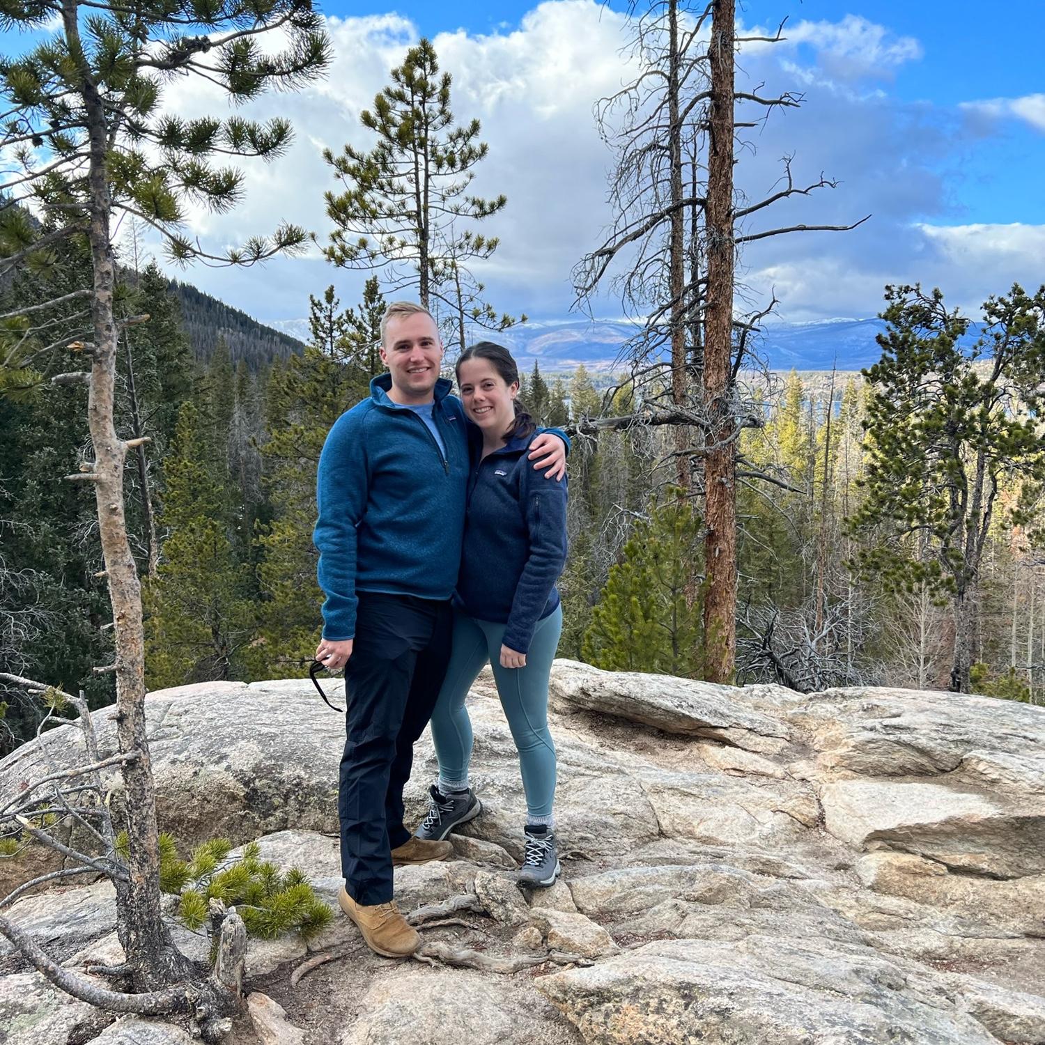 Hiking in Colorado with old friends!
