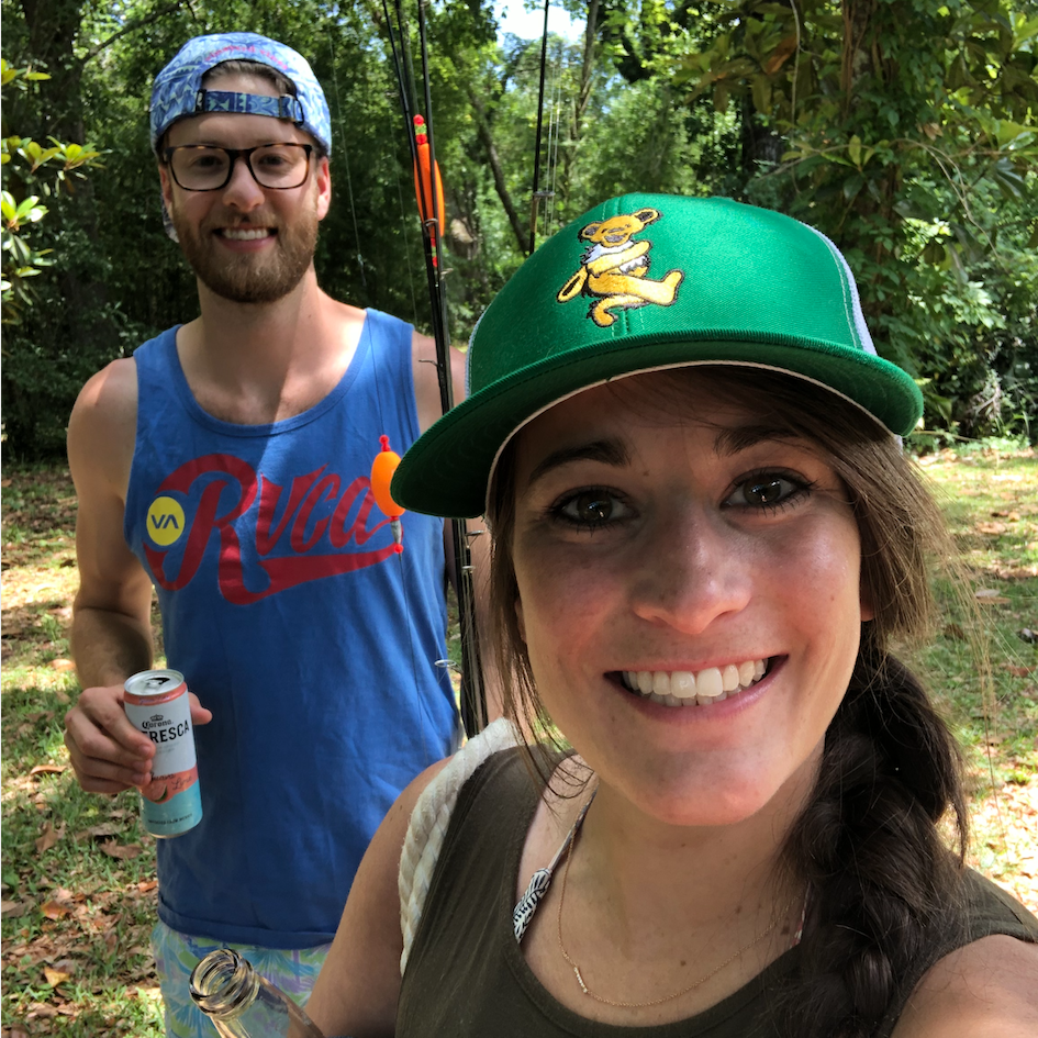 Getting ready to go out on the boat!