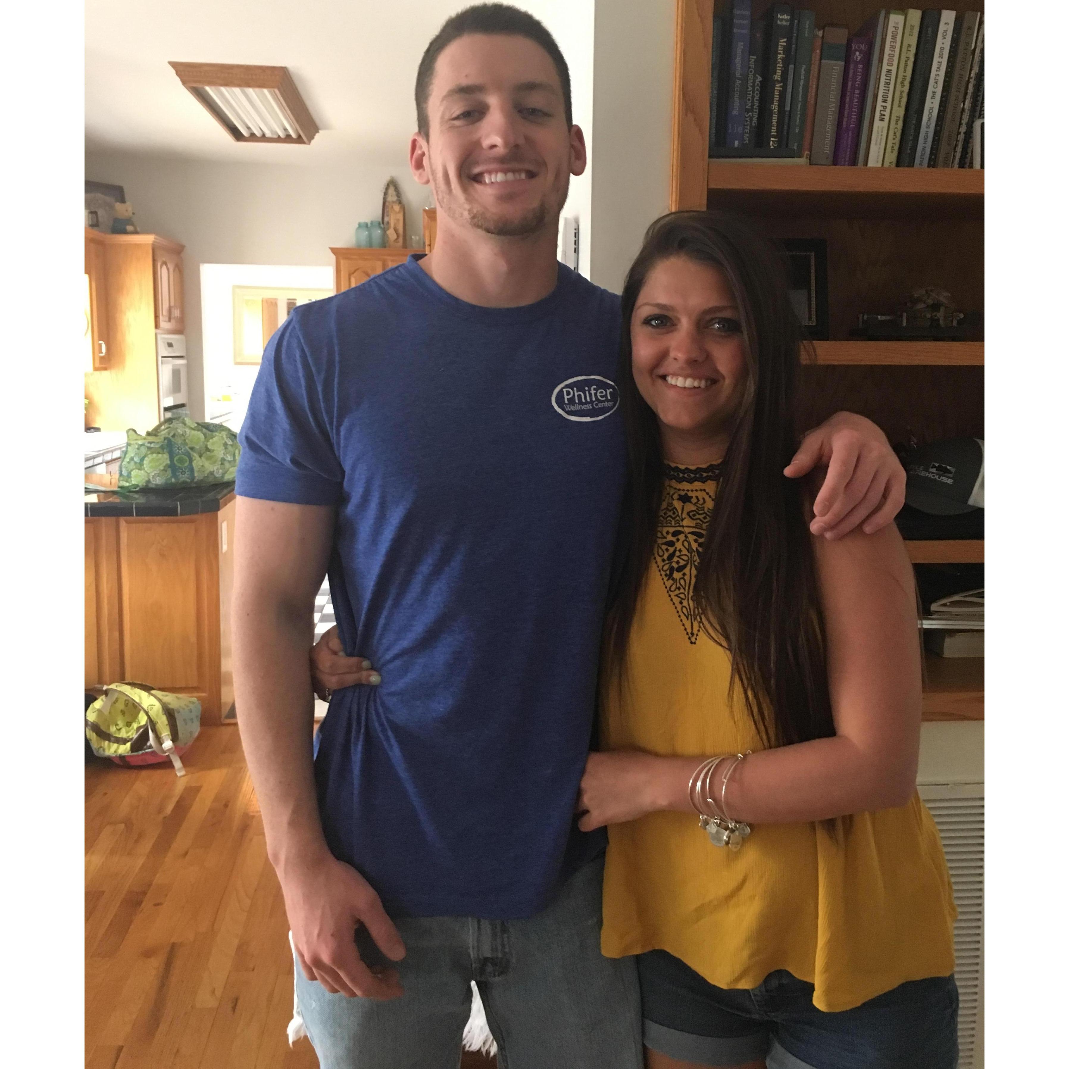 One of the first times he brought me home to Morganton