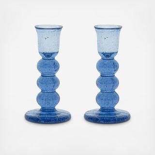 Provence Small Candlestick Holder, Set of 2