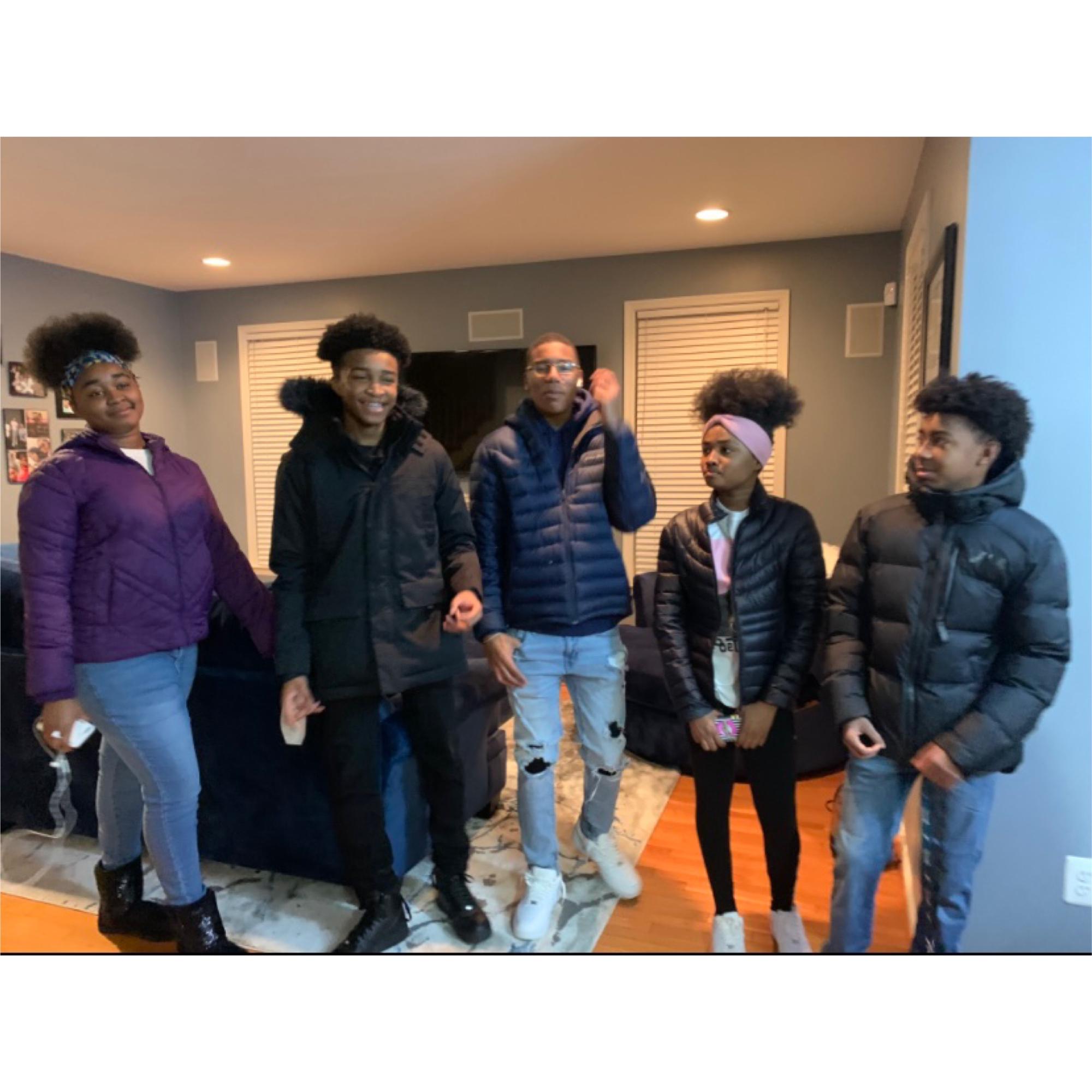 Mani, Damien, Ronald, Shani, Ryan