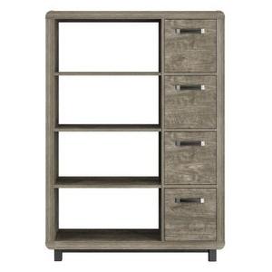 Product description page - 52" Drexel Bookcase with Bins - Brown - Room & Joy