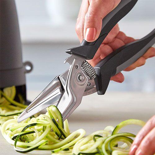 The Pampered Chef Salad Chopper Dual-Blade Scissors Shears #2582 -Work  Perfectly