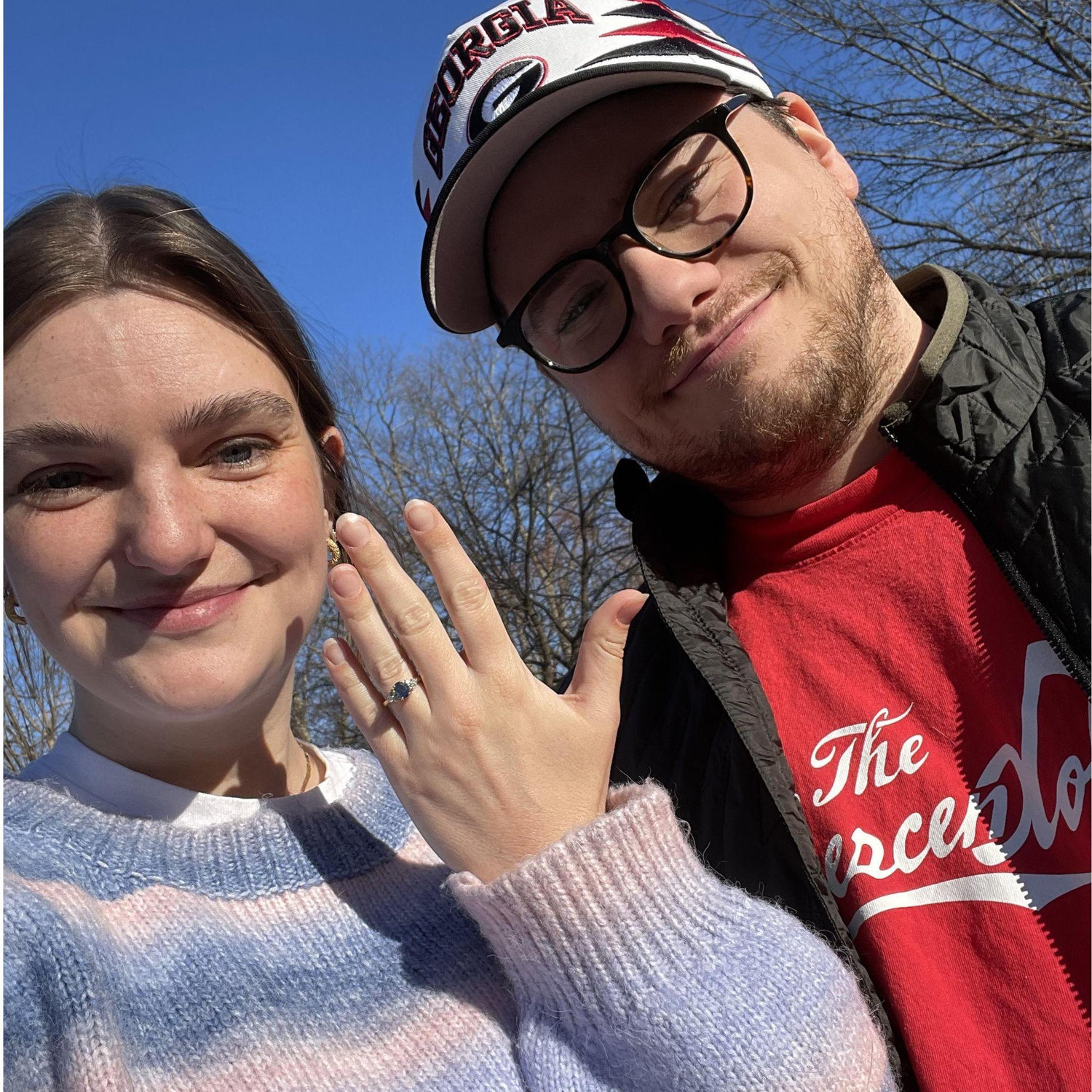 She said yes! And she cried so much they had to recreate the photo an hour later because her whole face was swollen!