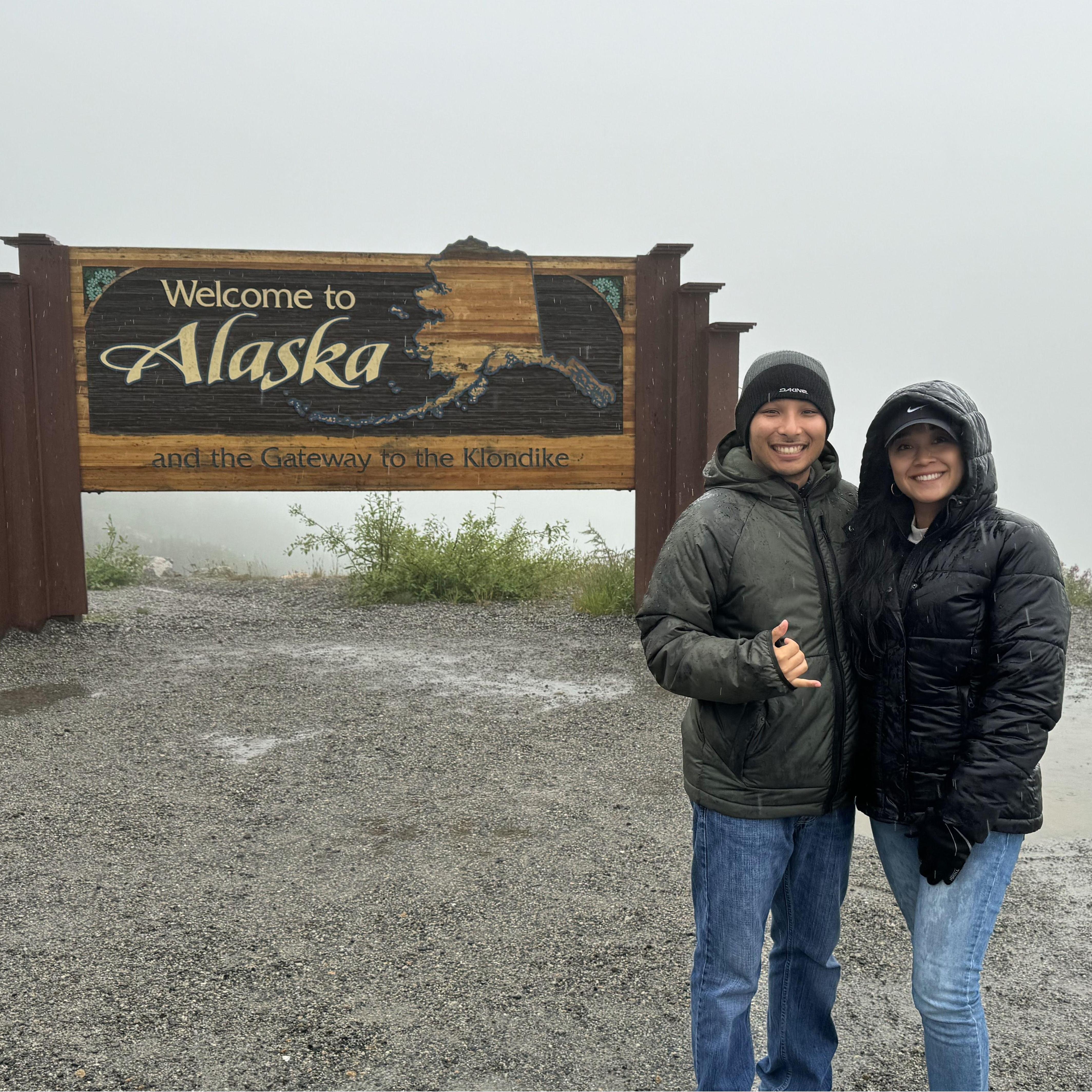 July 23, 2024: Ryan and Jessica's first trip together to Alaska on an Alaskan Cruise - celebrating their engagement!