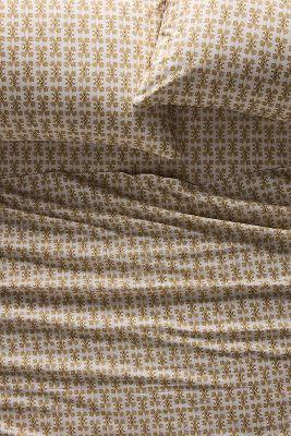Organic Percale Printed Sheet Set