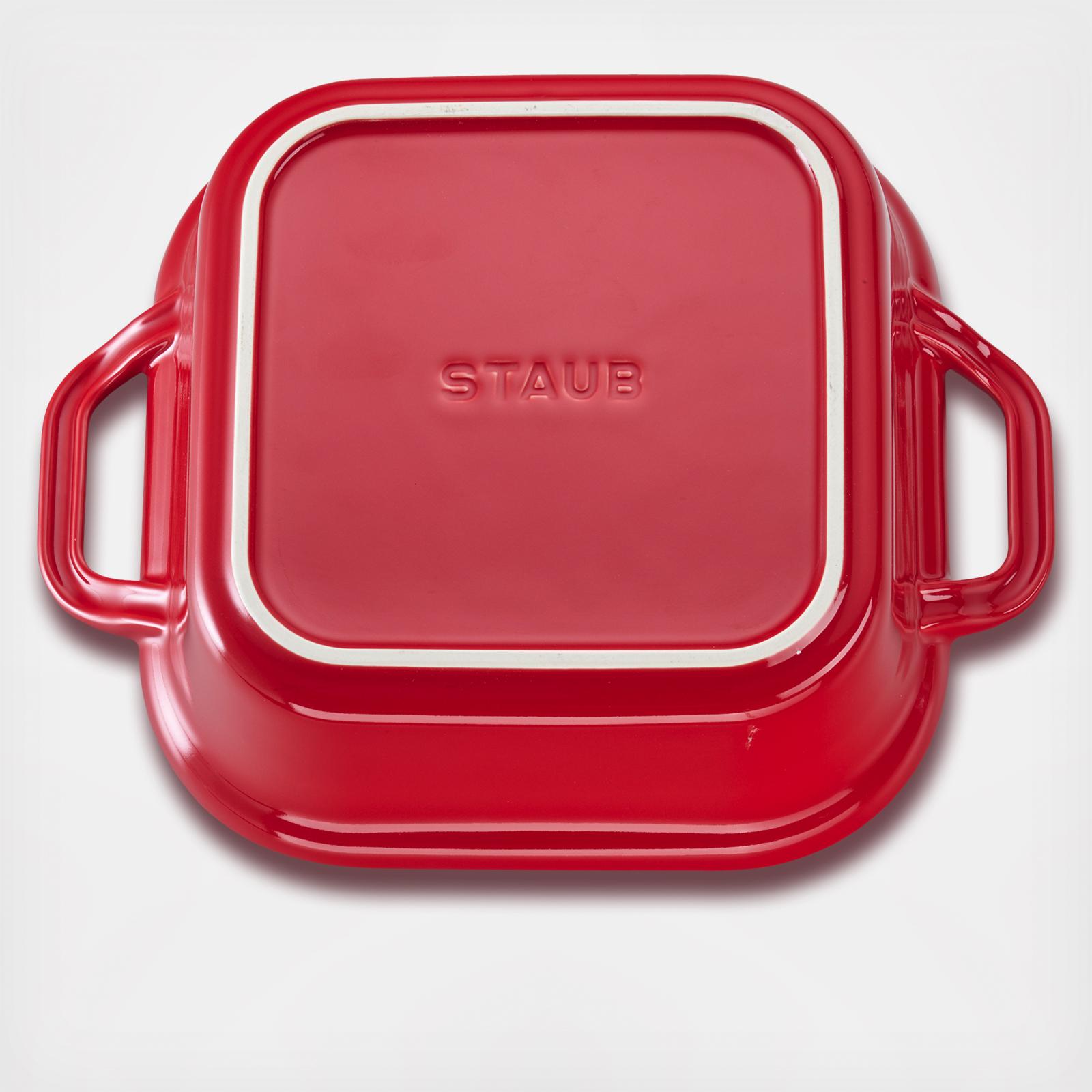 b*o様 STAUB Ceramics SquareCovered Baking Ceramic Square Covered Baking Dish | Over The Moon