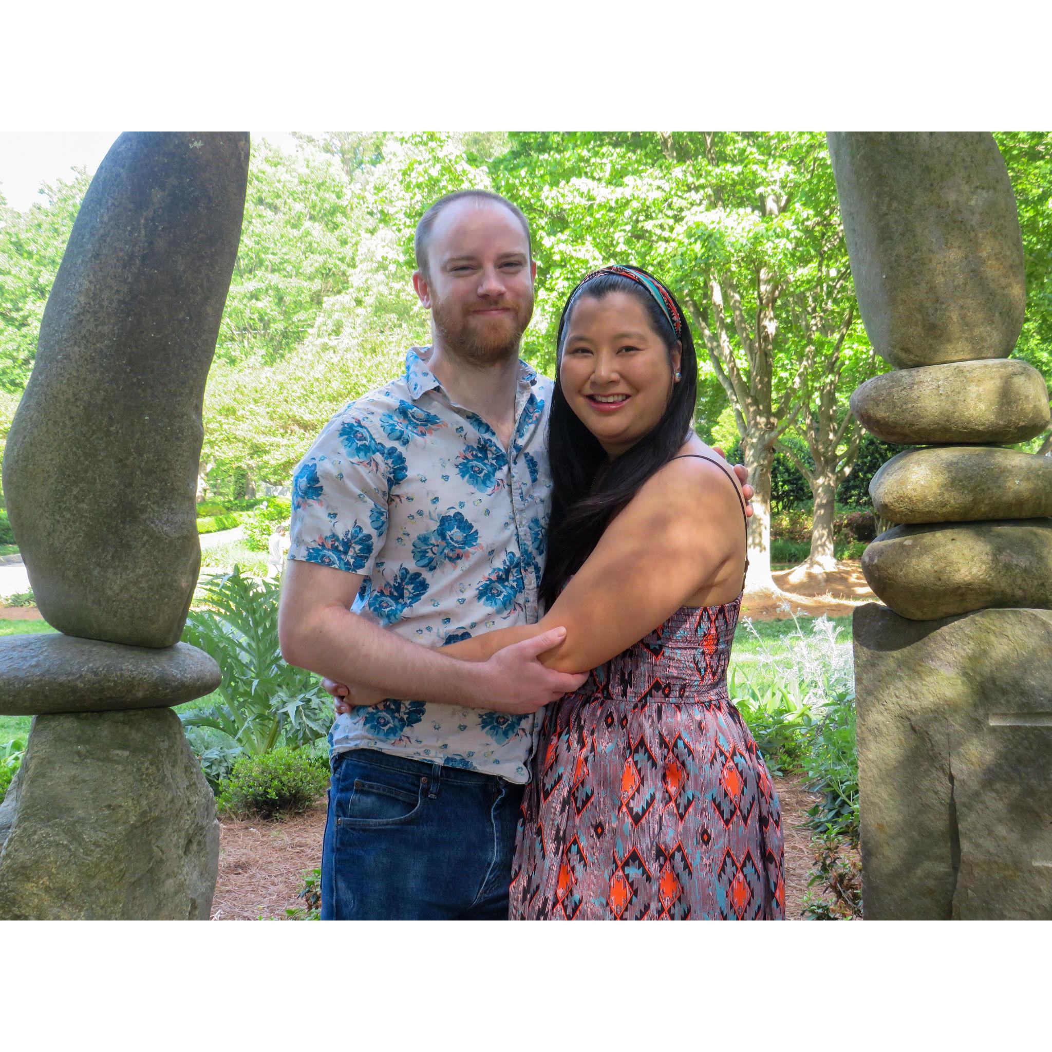 First engagement photo shoot.
