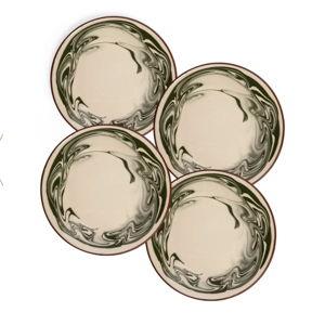 Marbre Dinner Plate, Set of 4 (green)