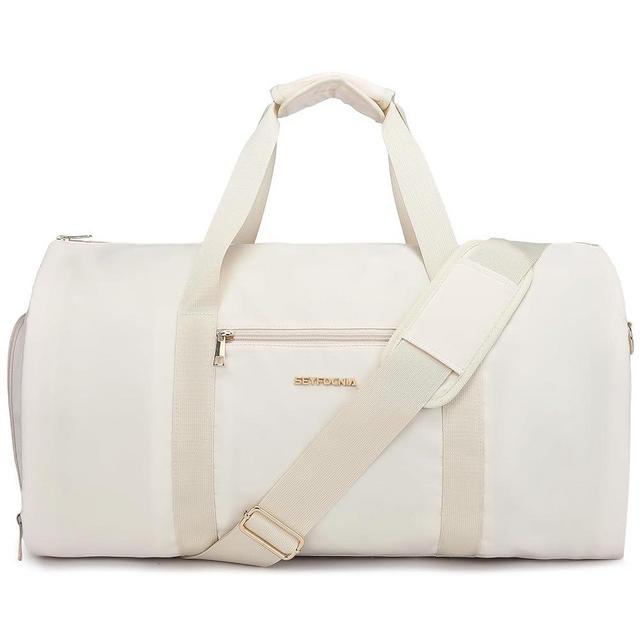 Convertible Carry on Garment Bag for Women,Leather Garment Bags for Travel with Shoe Pouch 2 in 1 Hanging Suitcase Suit Bag for Women Travel Bags for Women Duffle Bag Garment Bag Gifts