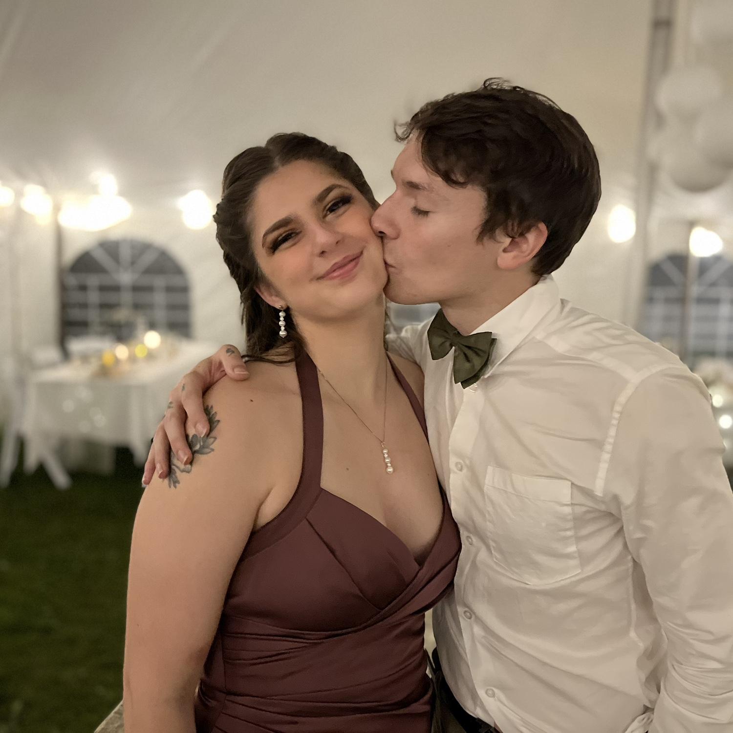 Celebrating Mikey and Joans wedding!