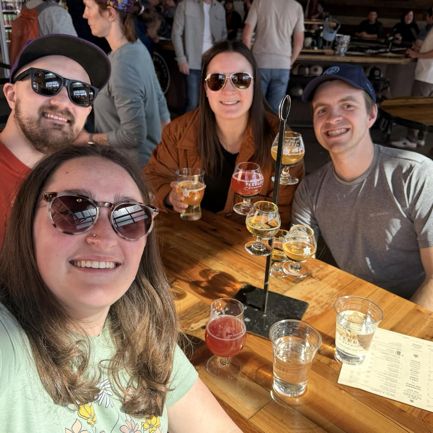 Jeff and Kaily visit!