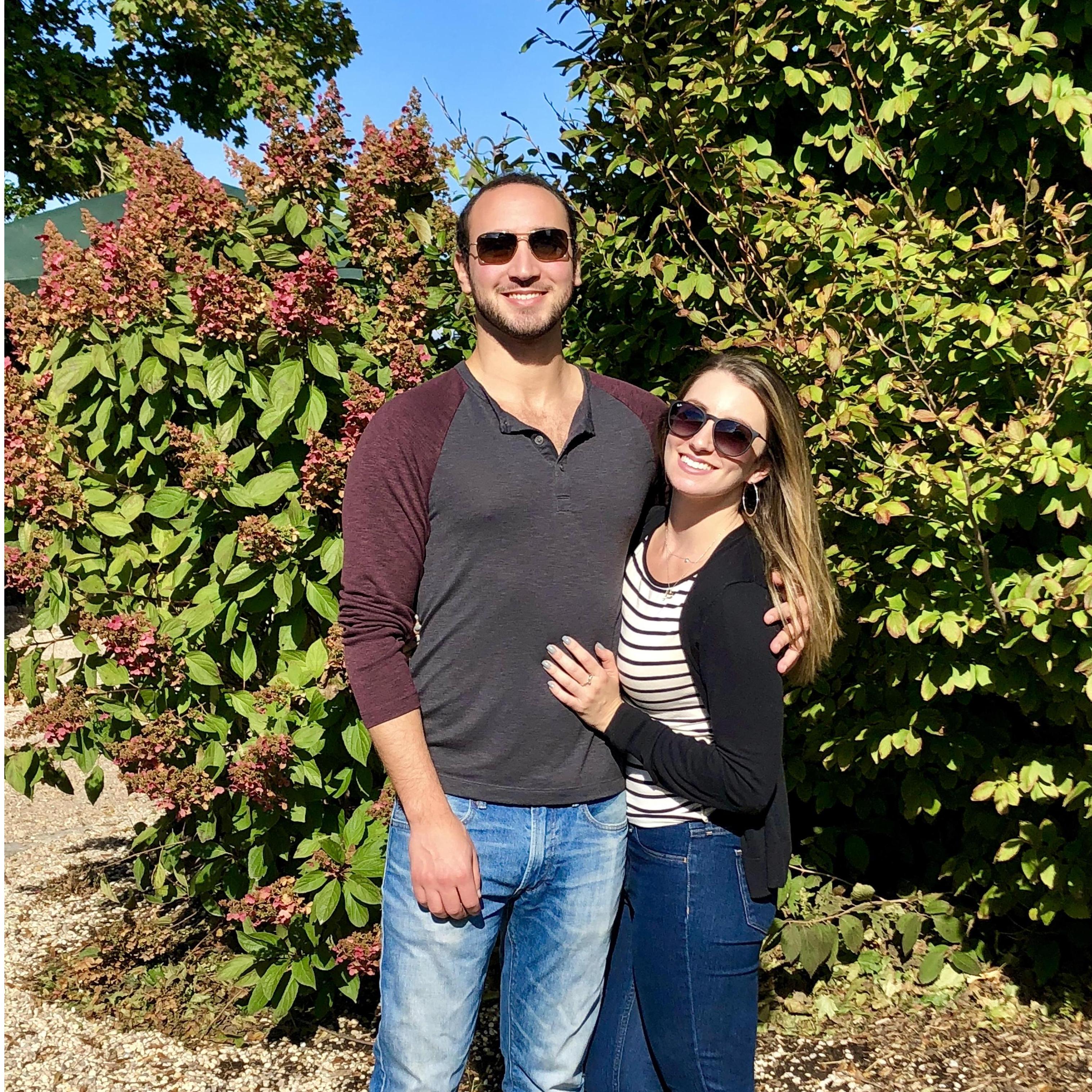Wine tasting in NY, Fall 2018