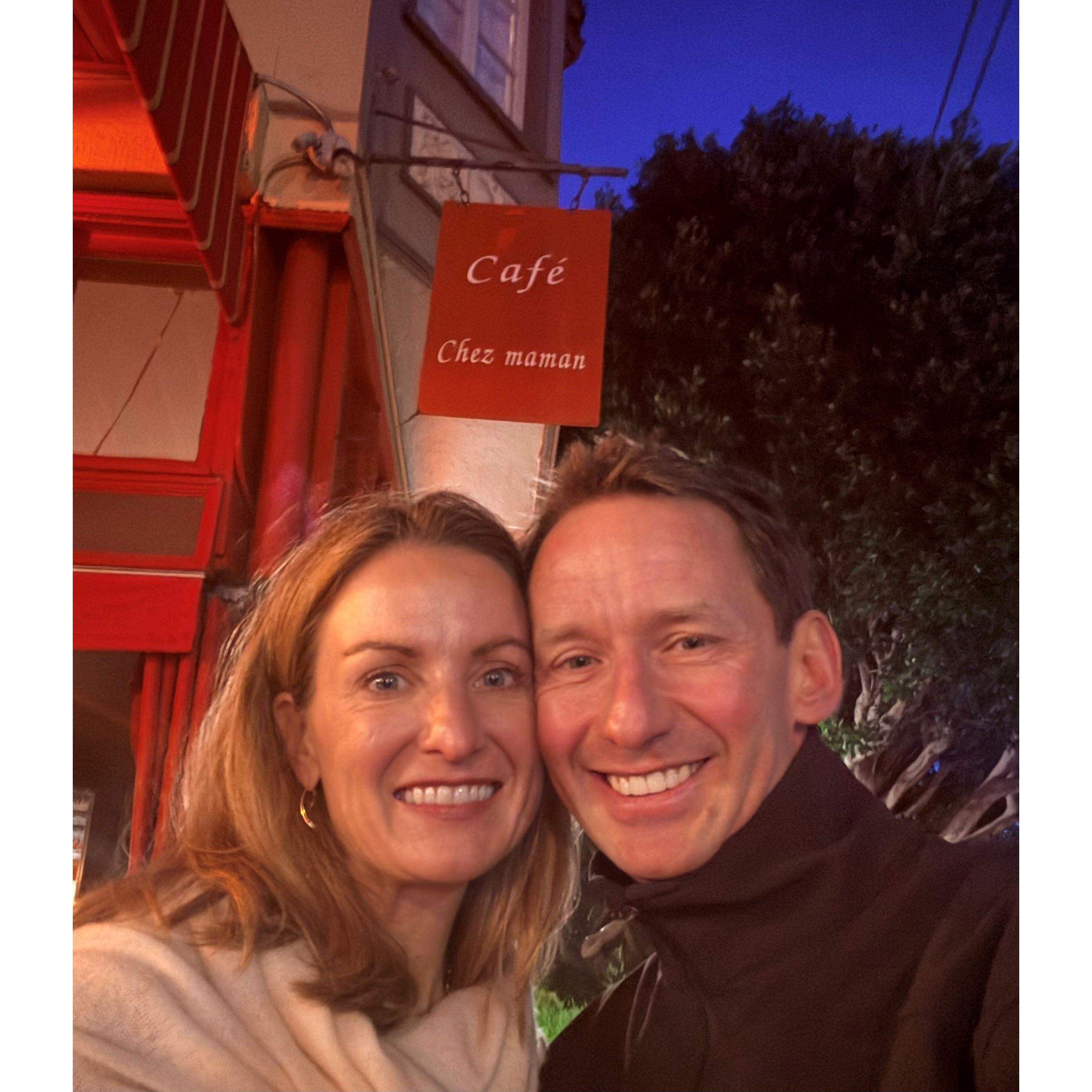 Our favorite local San Francisco restaurant, and also where we had an impromptu dinner on our first date!