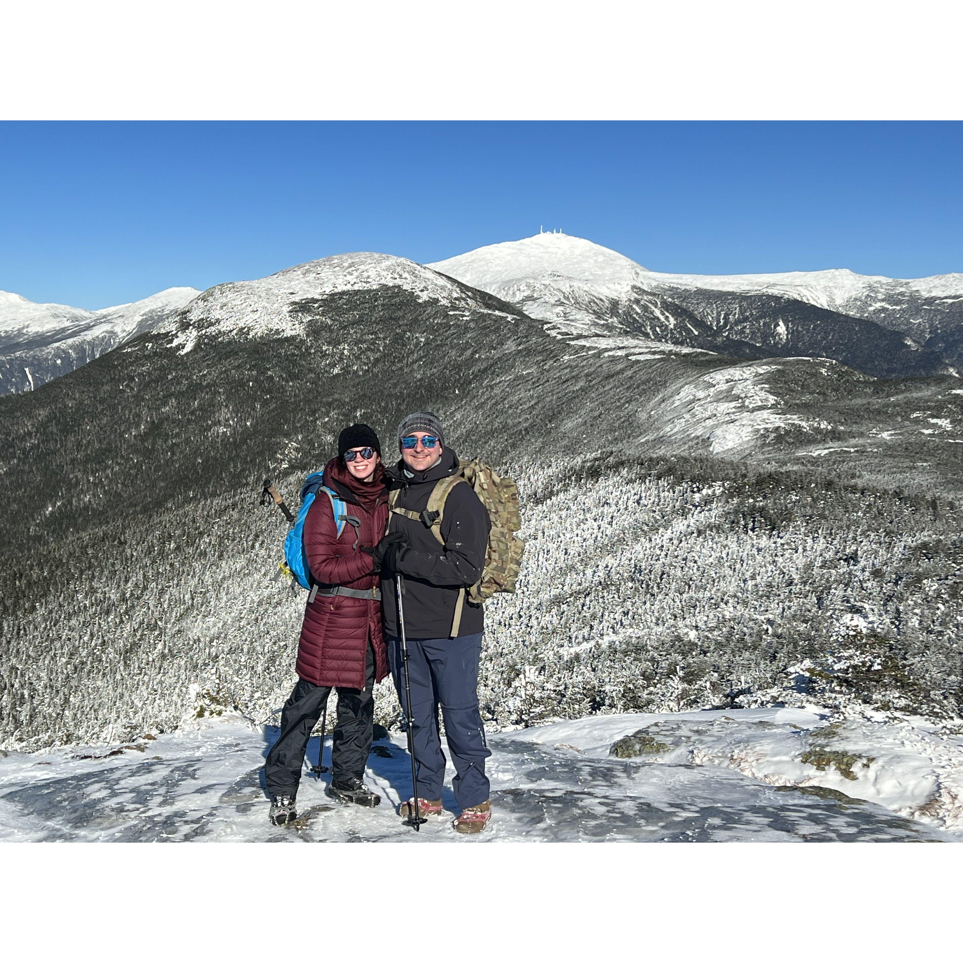 The day Andrew was dragged up Mt. Pierce to make Kendra happy