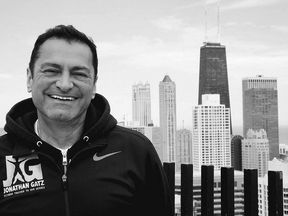 Tom sporting Jonathan Gatz Fitness-wear, Chicago, IL