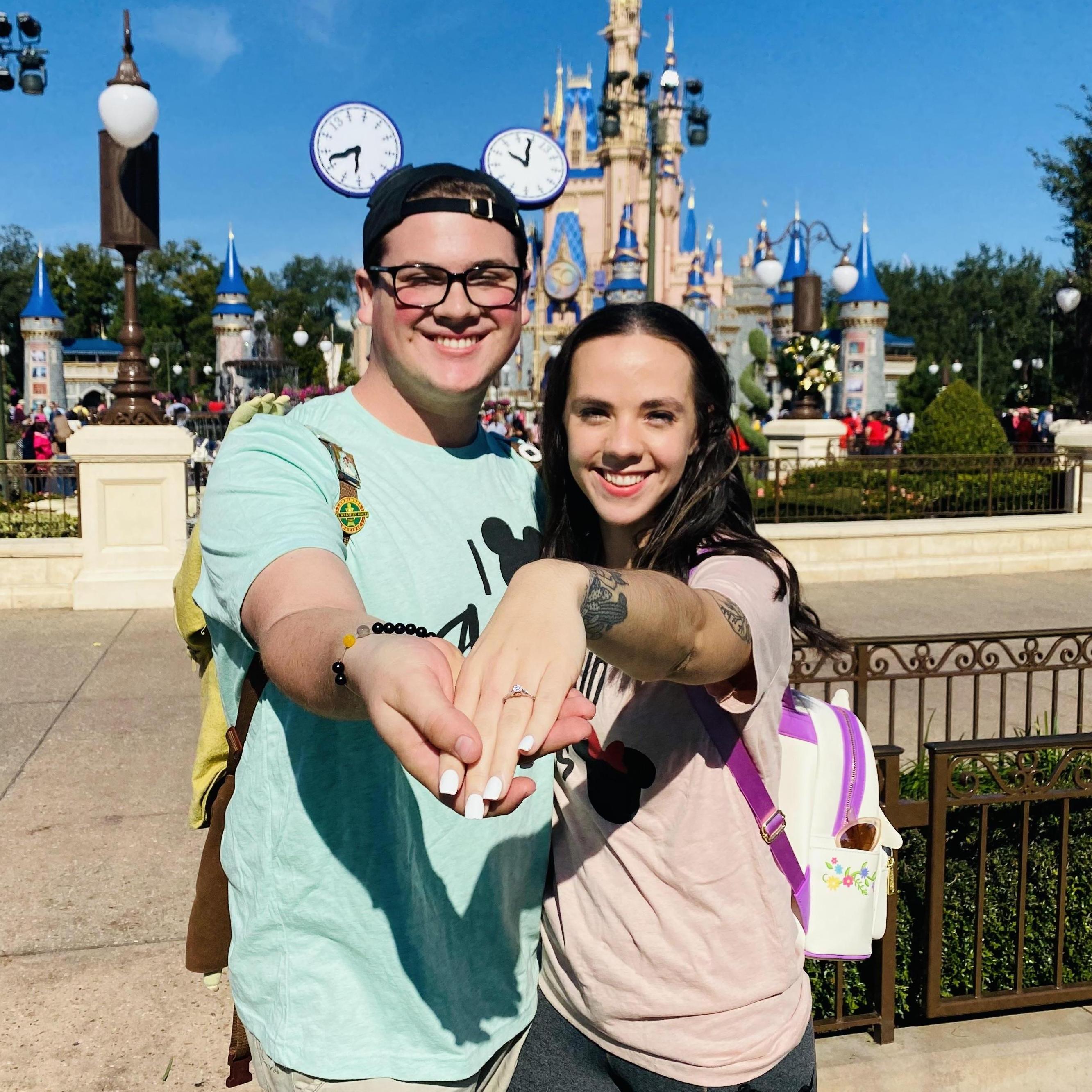 A magical engagement!