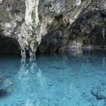 Underground water cave