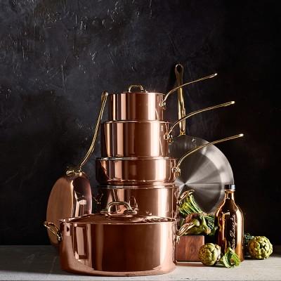 Mauviel Copper 150b 12-Piece Cookware Set