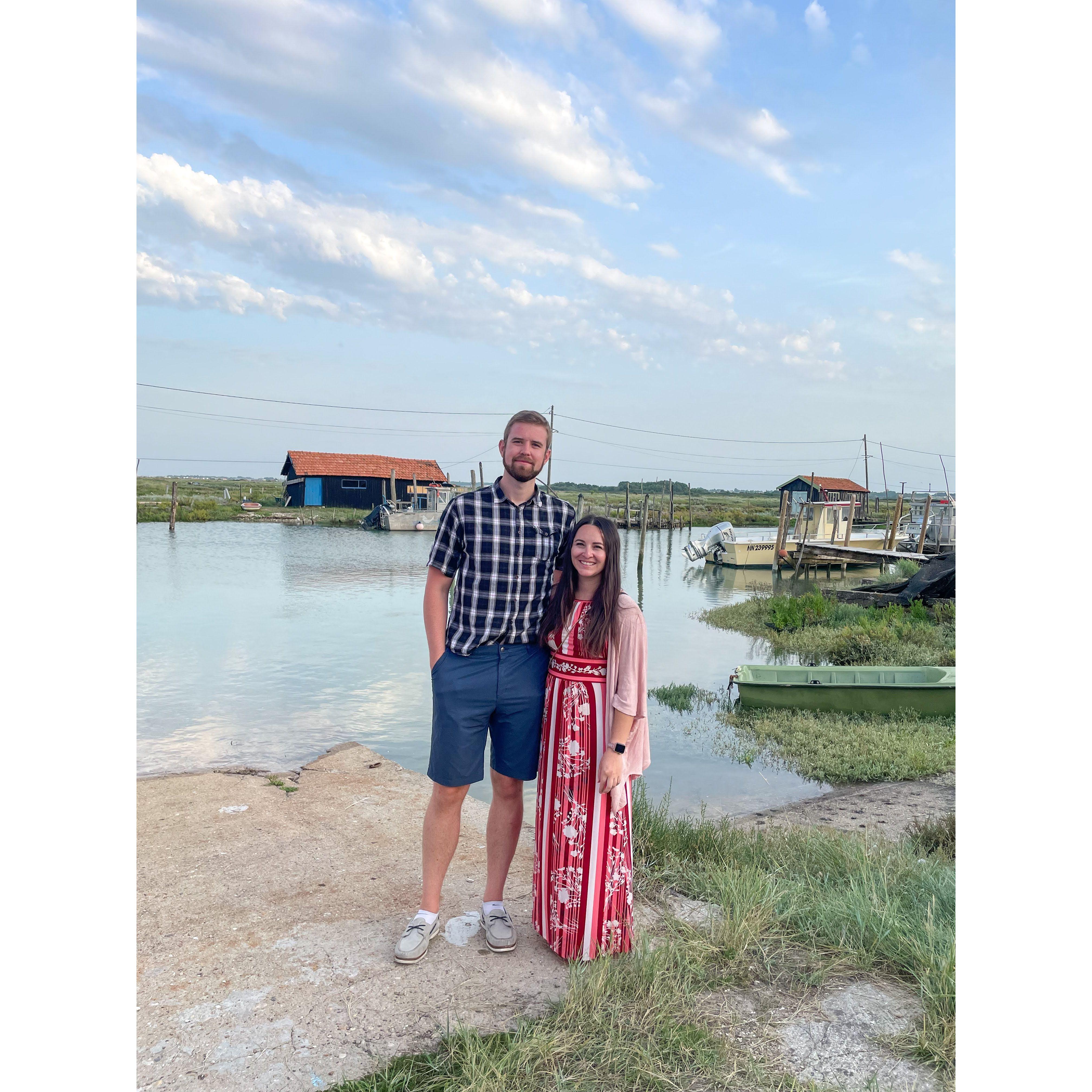 Finally introduced Jeremy to Juliette's family in France (August 2021)