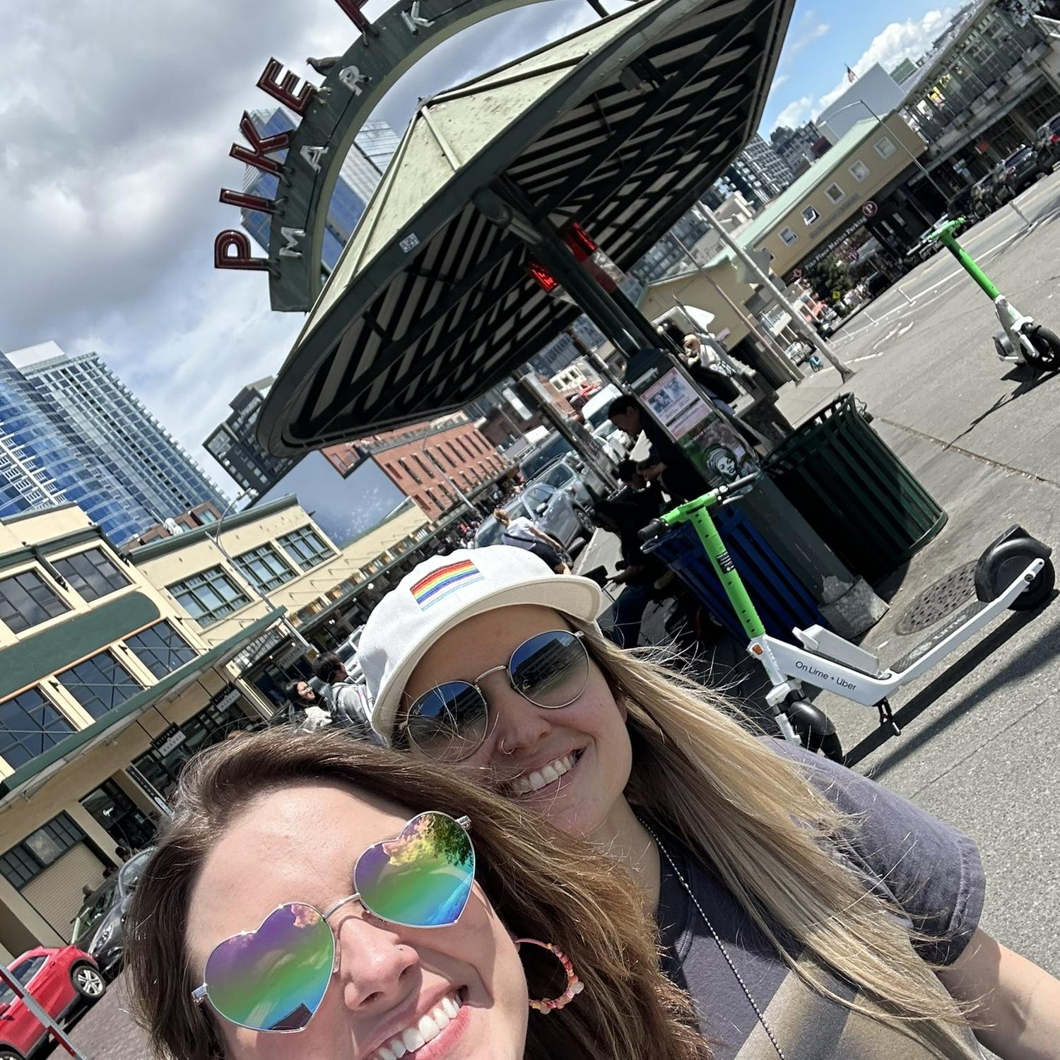 Exploring Seattle during Pride 🌈
