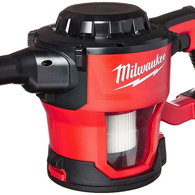 Milwaukee 0882-20 M18 Lithium Ion Cordless Compact 40 CFM Hand Held Vacuum w/ Hose Attachments and Accessories (Batteries Not Included, Power Tool Only)