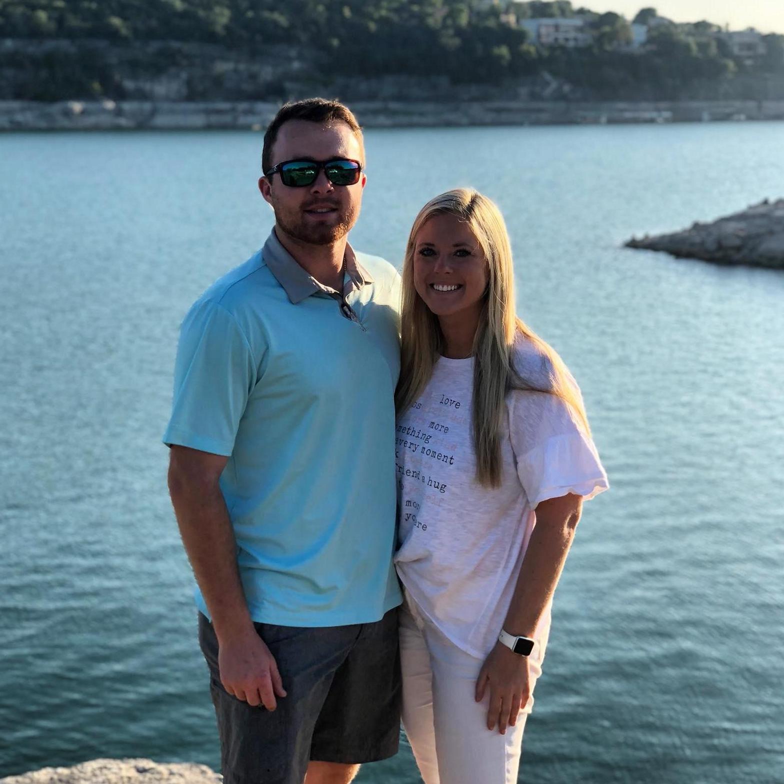 Celebrating the purchase of our new home in Lago Vista