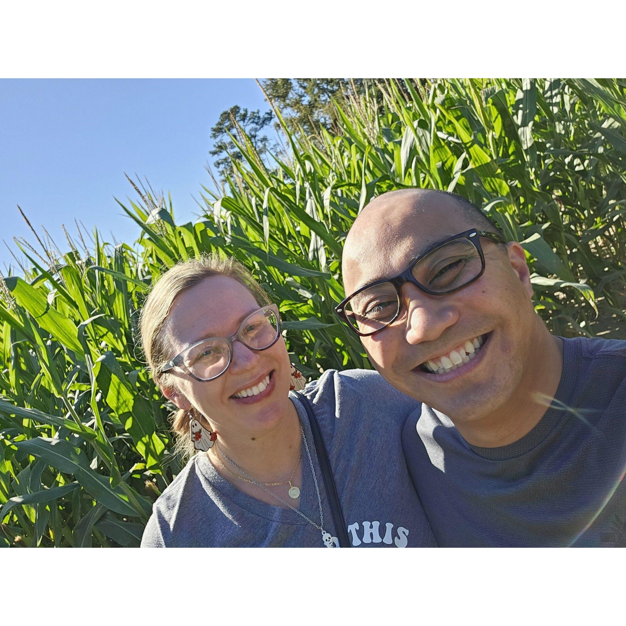Mark's 1st Corn Maze!!!