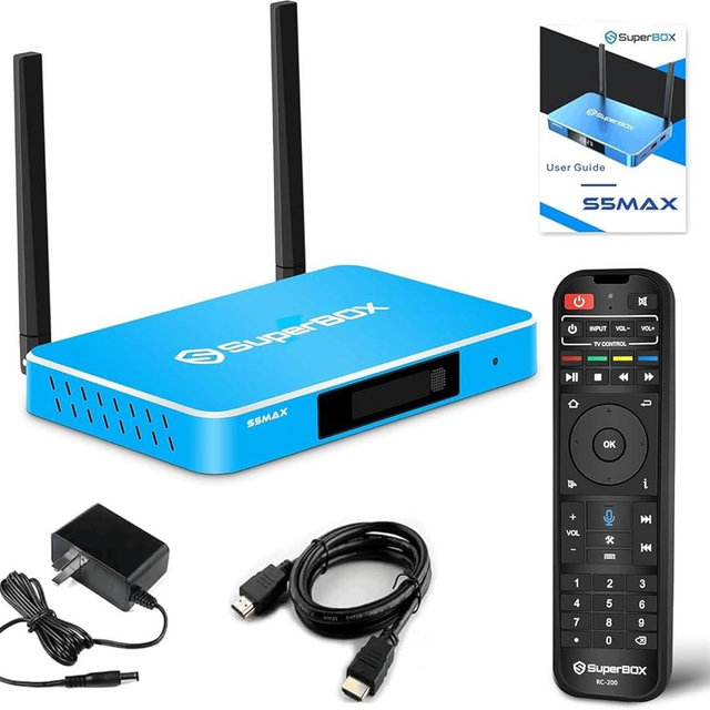 2024 New Super S5 Max 4G RAM 64G ROM with Voice Remote
