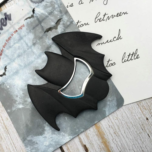 SHFICDJ Batman shape Bottle Opener Fridge magnet,Beer Bottle Openers,Creative kitchen supplies gift magnet bottle opener