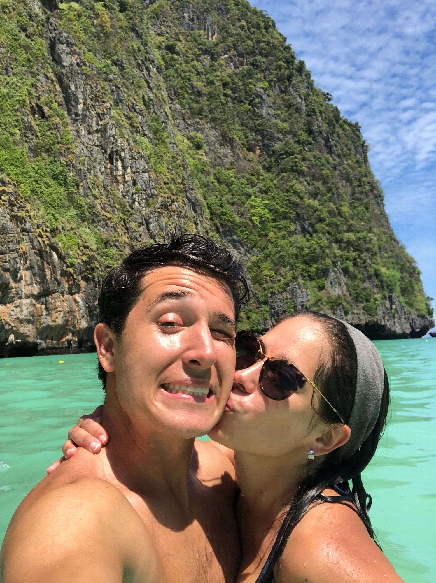 We’re happiest on a beach somewhere on the other side of the world!