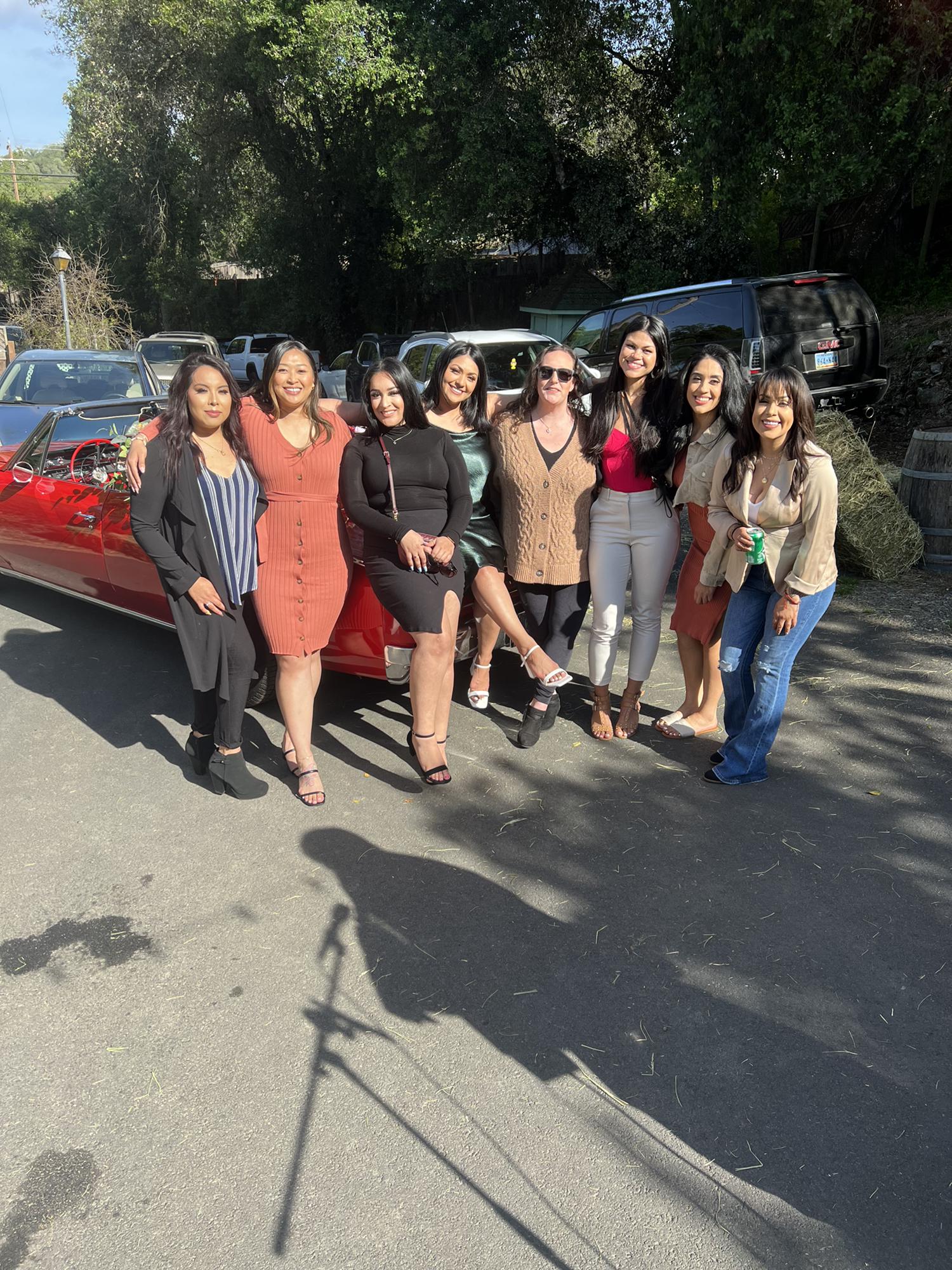 The Bridesmaids 💖 (missing Kristel!)