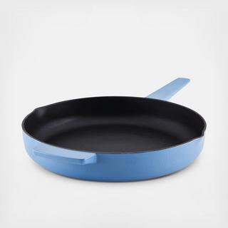 Enameled Cast Iron Induction Skillet