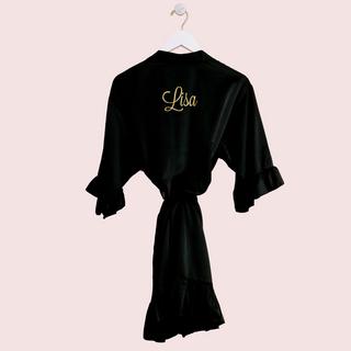 Personalized Ruffle Robe