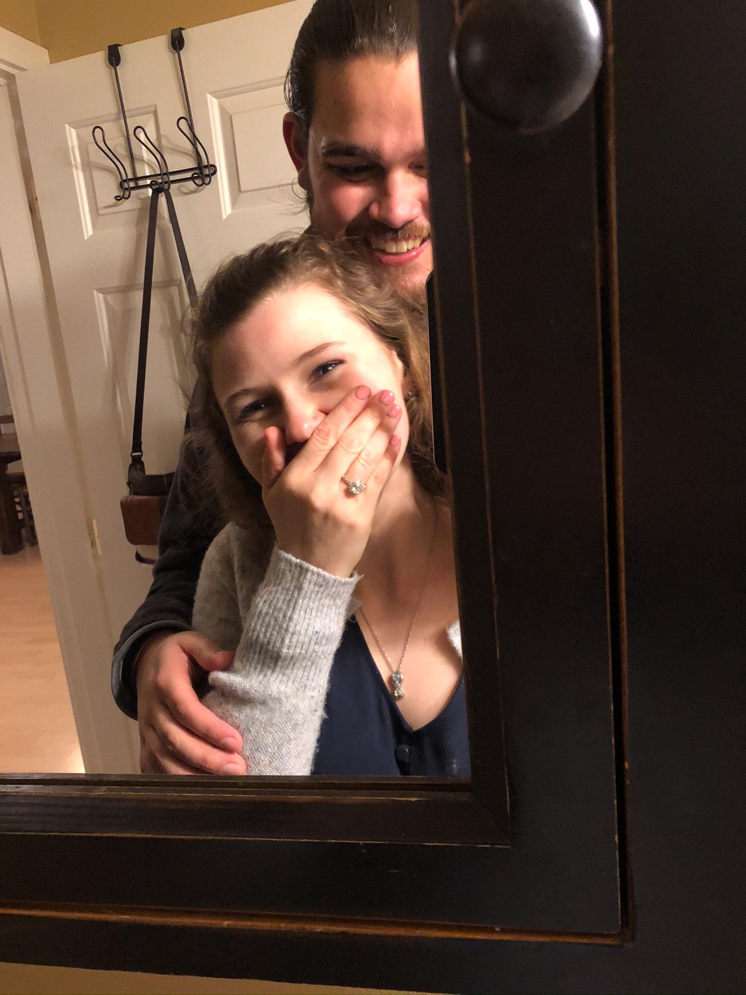 She said YES!