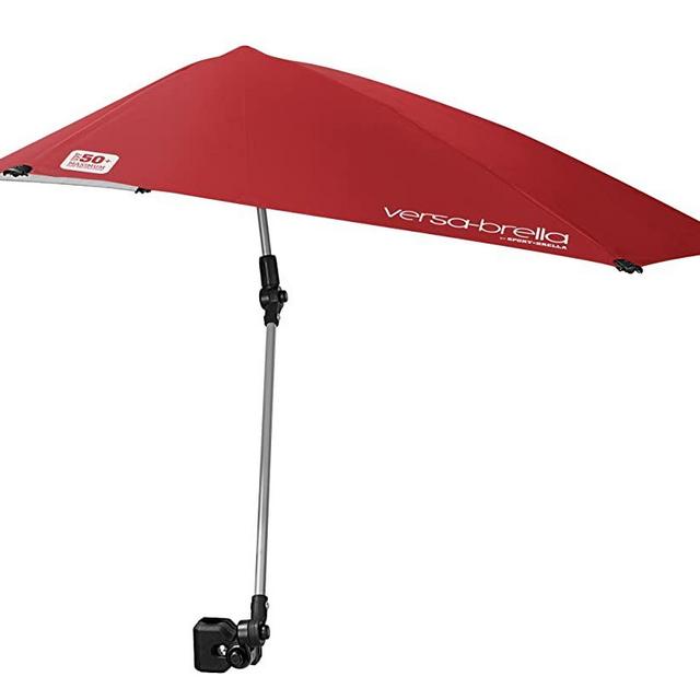 Sport-Brella Versa-Brella SPF 50+ Adjustable Umbrella with Universal Clamp